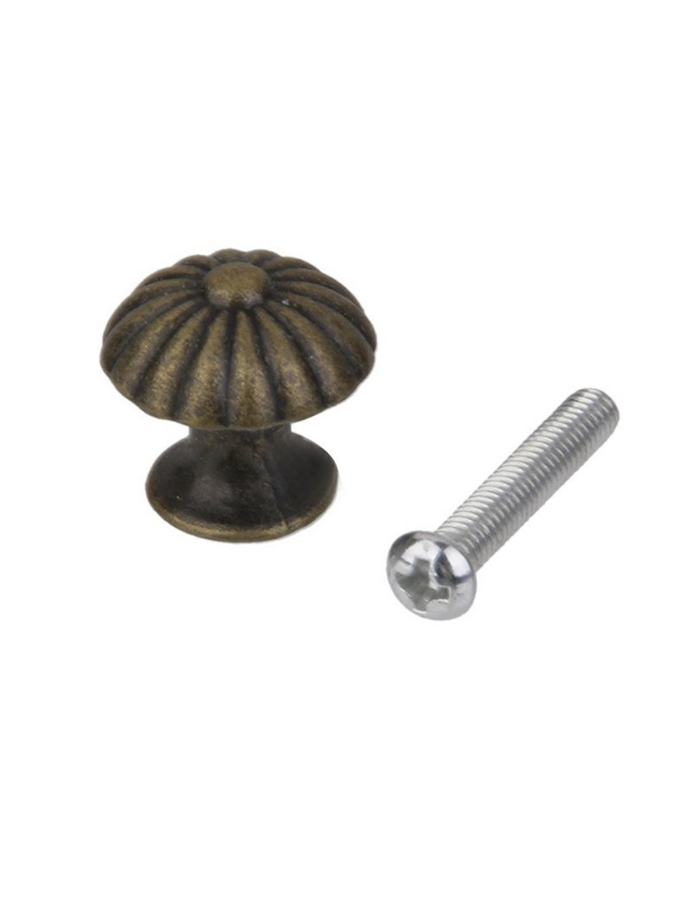 Furniture Hardware Decorative - Retro Mini Round Pull Knobs 10Pcs