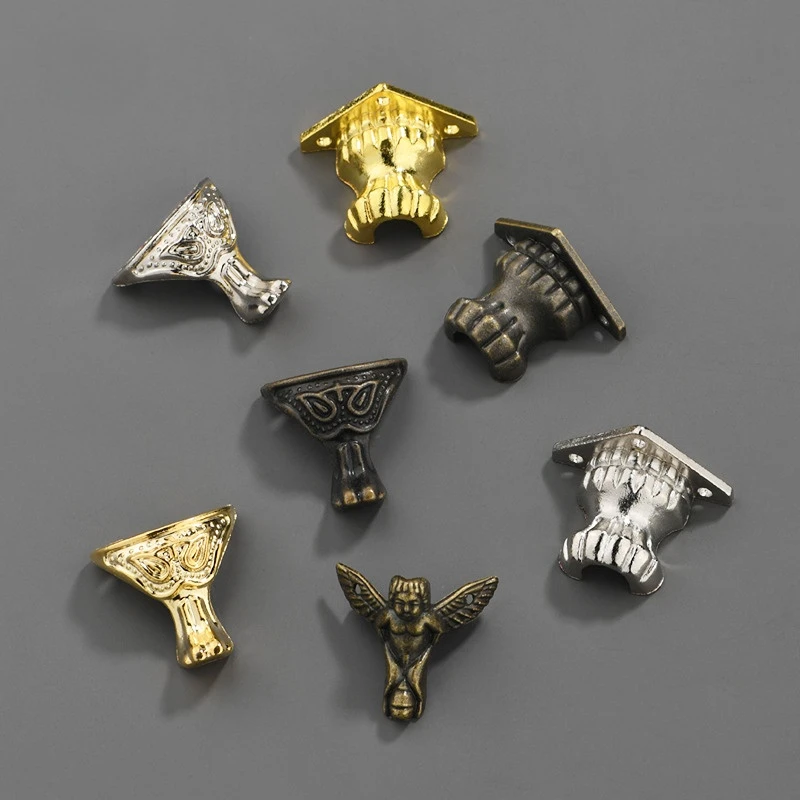 8pcs Antique Corner Brackets Z – Furniture Hardware Decorative Bewertung und Preis