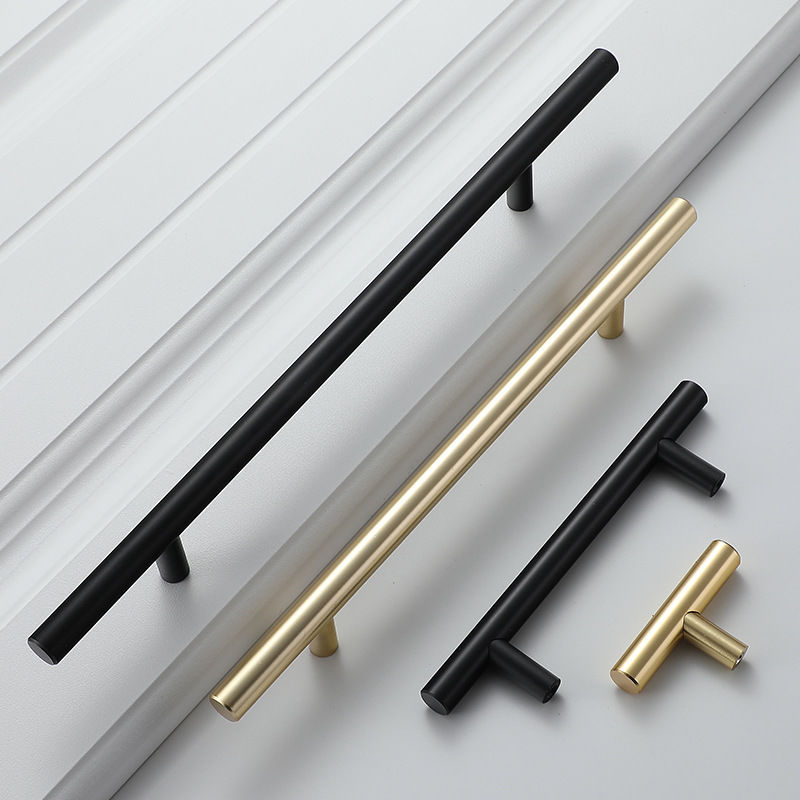 Modern Gold Brushed Straight C – Furniture Hardware Restoration Bewertung und Preis