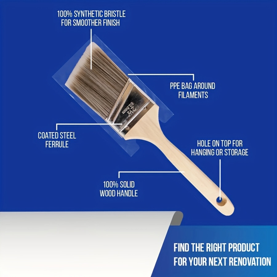 5Pcs High Quality Paint Brush  – Furniture Hardware Parts Bewertung und Preis