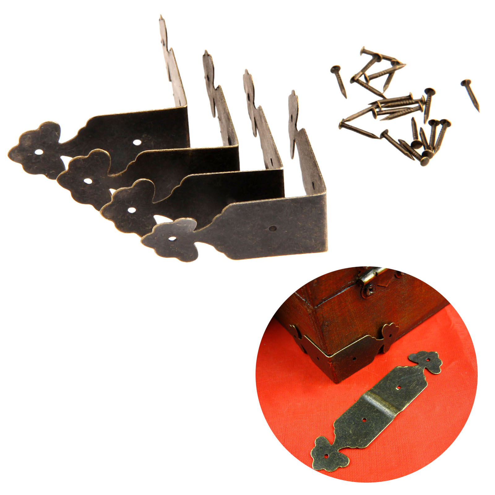 4pcs Decorative Corner Protect – Furniture Hardware Decorative Bewertung und Preis
