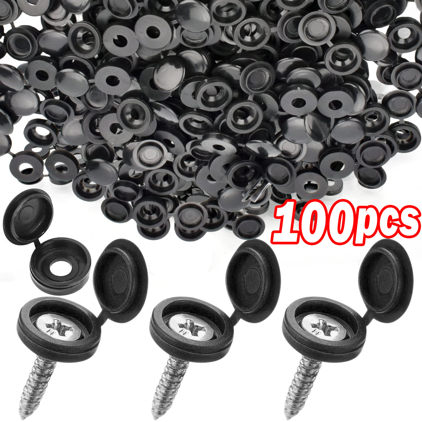 5/100PCS Hinged Plastic Screw  – Furniture Hardware Hinges Bewertung und Preis