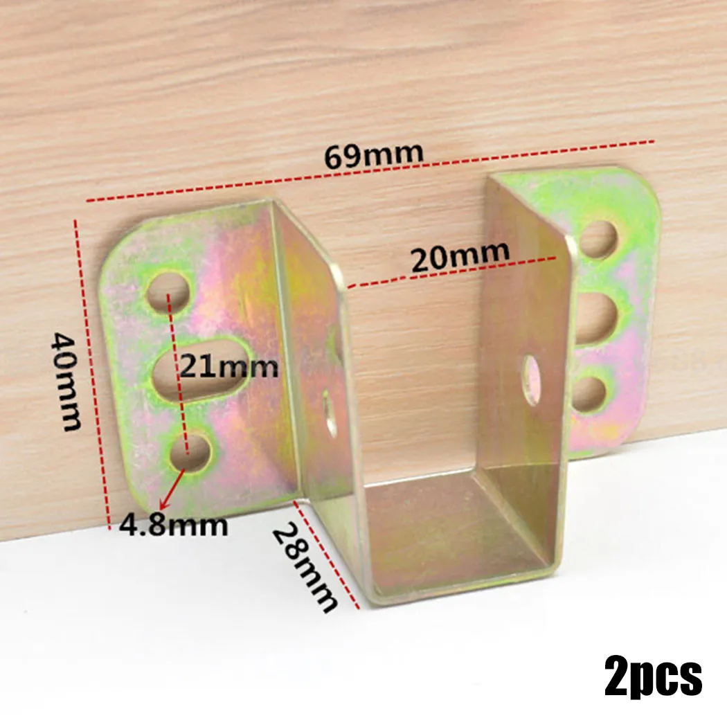 2pcs U Shaped Metal Bed Bracke – Furniture Hardware Hinges Bewertung und Preis