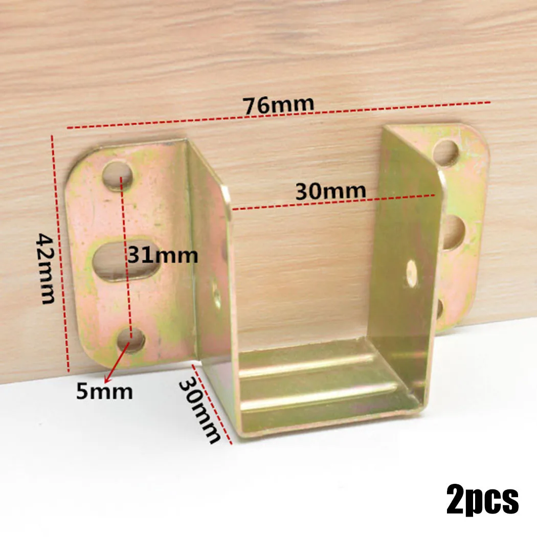 2pcs U Shaped Metal Bed Bracke – Furniture Hardware Hinges Bewertung und Preis
