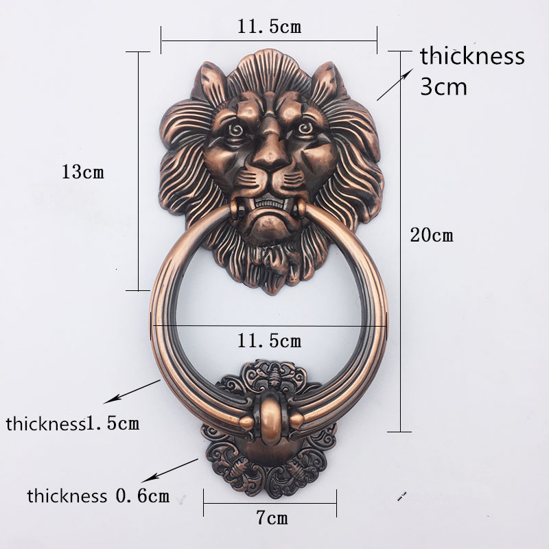 Antique Bronze Lion Head Handl – Furniture Hardware Restoration Bewertung und Preis