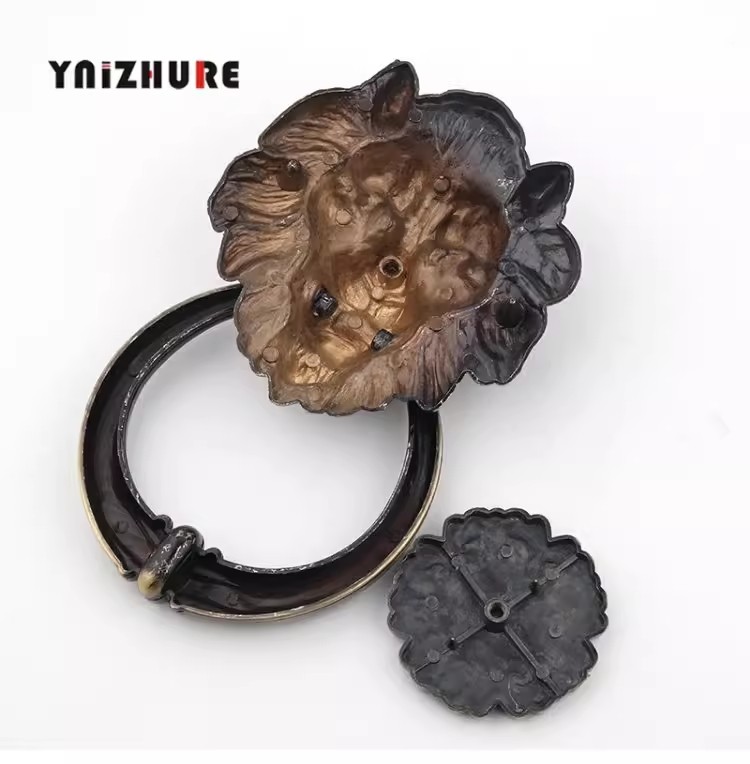 Antique Bronze Lion Head Handl – Furniture Hardware Restoration Bewertung und Preis