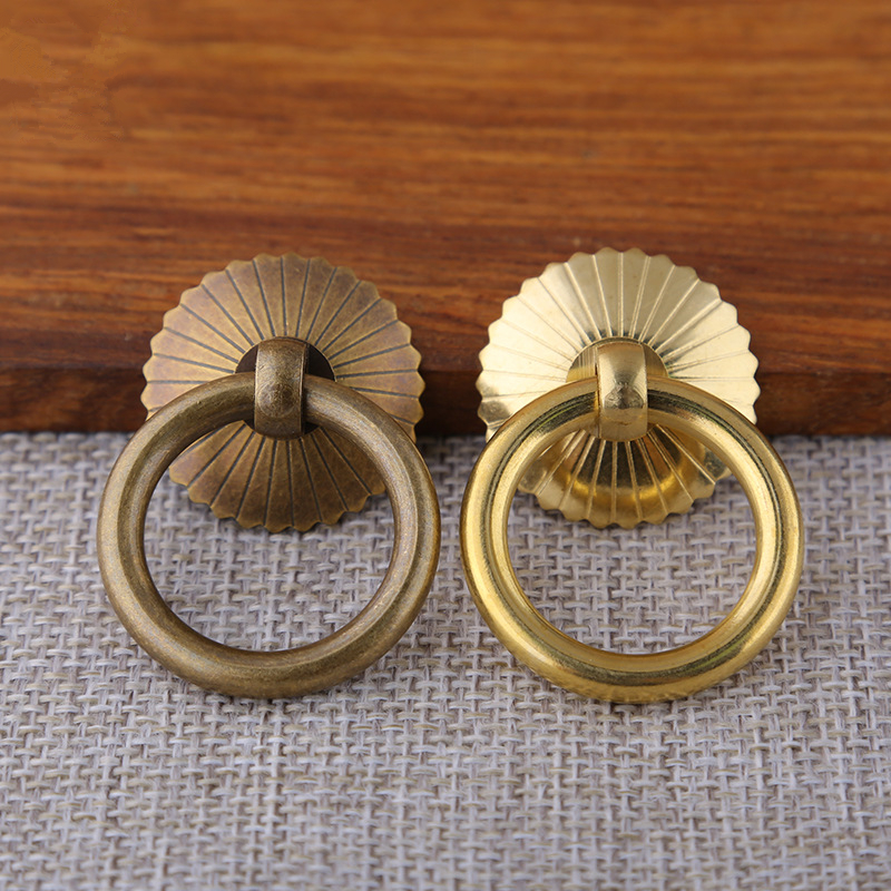 Vintage Brass Cabinet Ring Kno – Furniture Hardware Decorative Bewertung und Preis