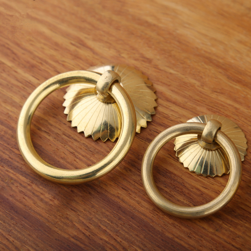 Vintage Brass Cabinet Ring Kno – Furniture Hardware Decorative Bewertung und Preis