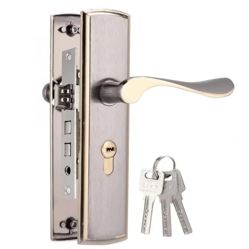 Gold Door Handle Lock Silent H – Furniture Hardware Decorative Bewertung und Preis