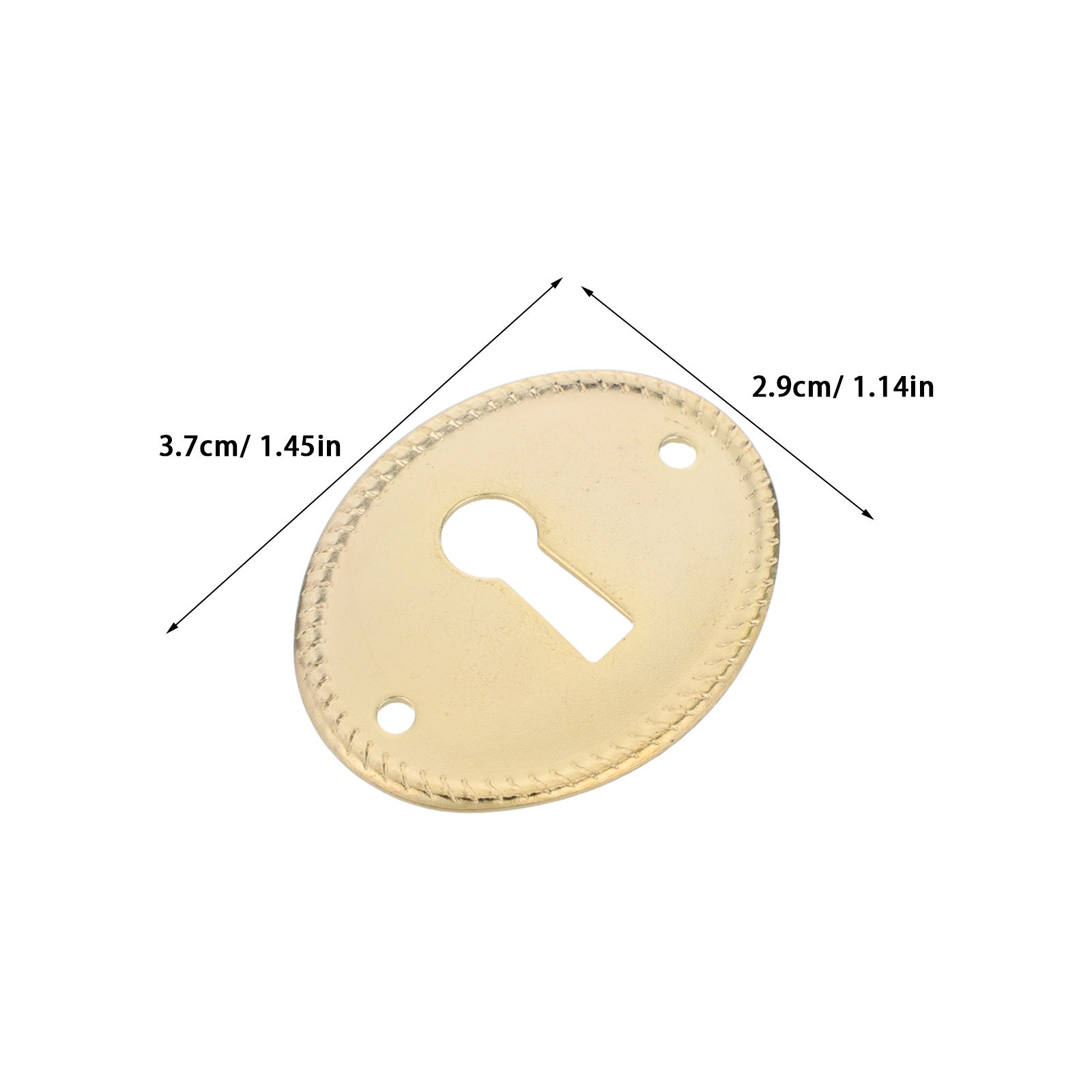 20Pcs Vintage Oval Keyhole Cov – Furniture Hardware Decorative Bewertung und Preis