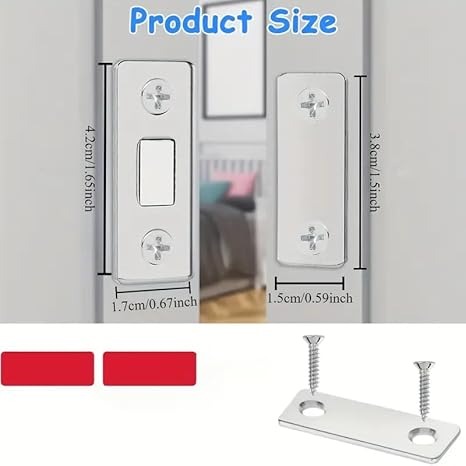 16 PCS Ultra Thin Cabinet Door – Magnetic Catch Door Bewertung und Preis