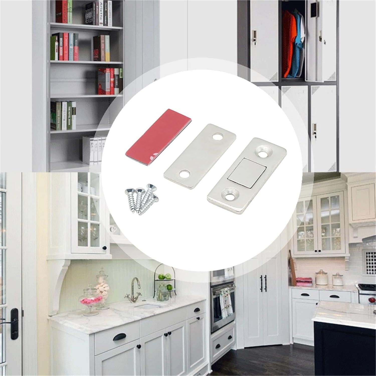 16 PCS Ultra Thin Cabinet Door – Magnetic Catch Door Bewertung und Preis