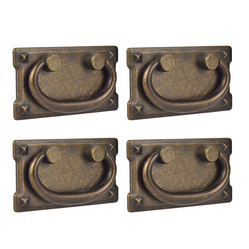 4Pcs Vintage Antique Bronze Dr – Furniture Hardware Parts Bewertung und Preis
