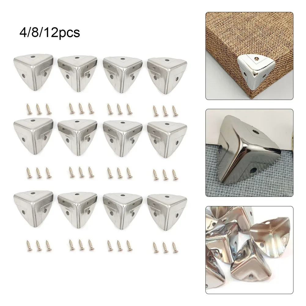 4/8/12pc Metal Box Corner Prot – Furniture Hardware Decorative Bewertung und Preis