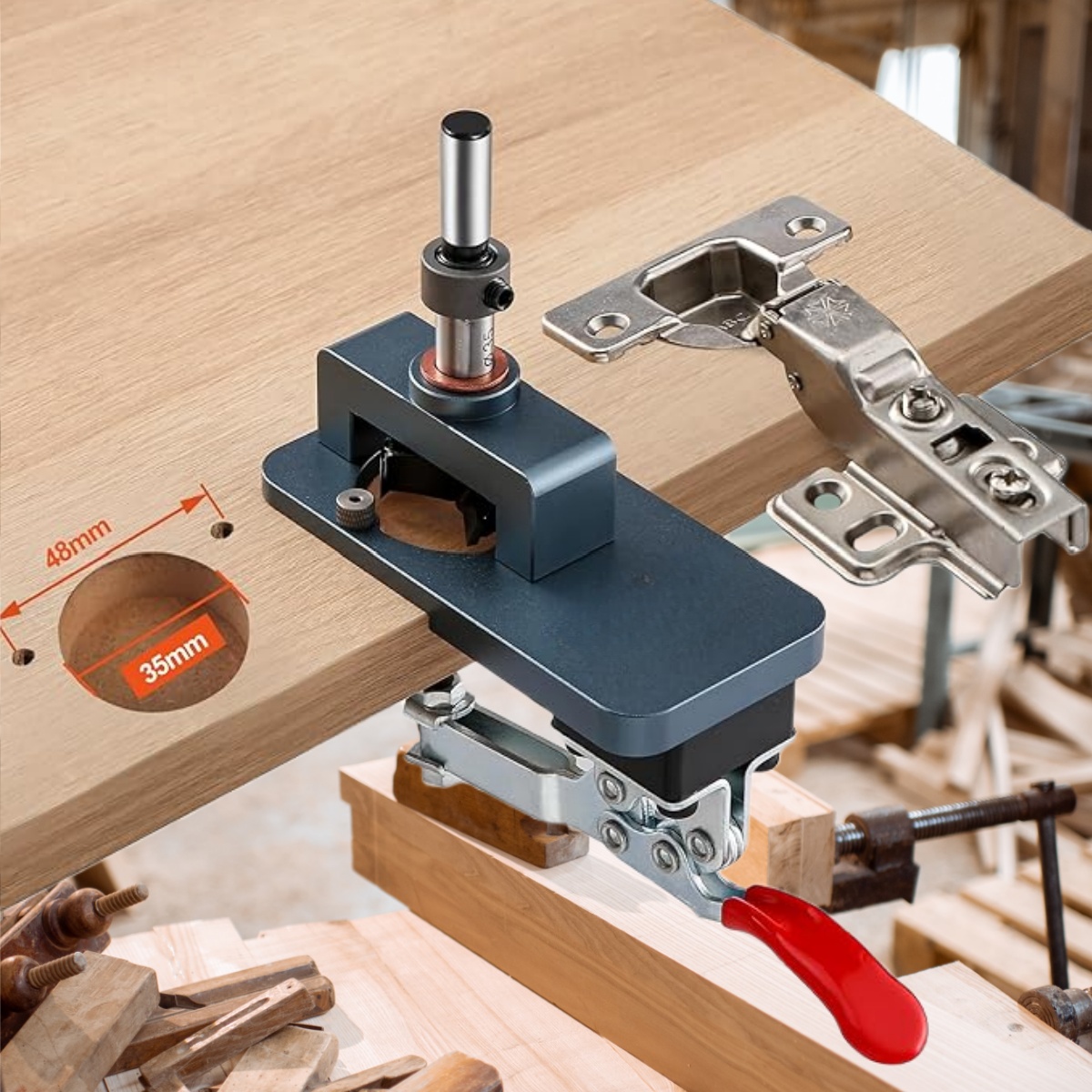 35mm Hinge Jig - Precise Borin – Furniture Hardware Hinges Bewertung und Preis