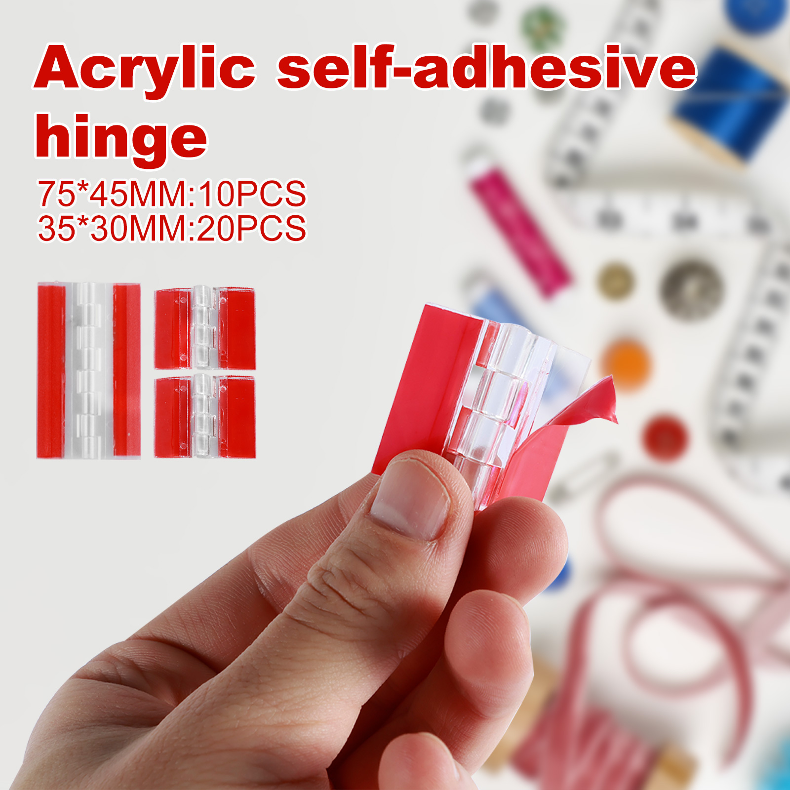 10/20Pcs Folding Hinges Acryli – Furniture Hardware Hinges Bewertung und Preis