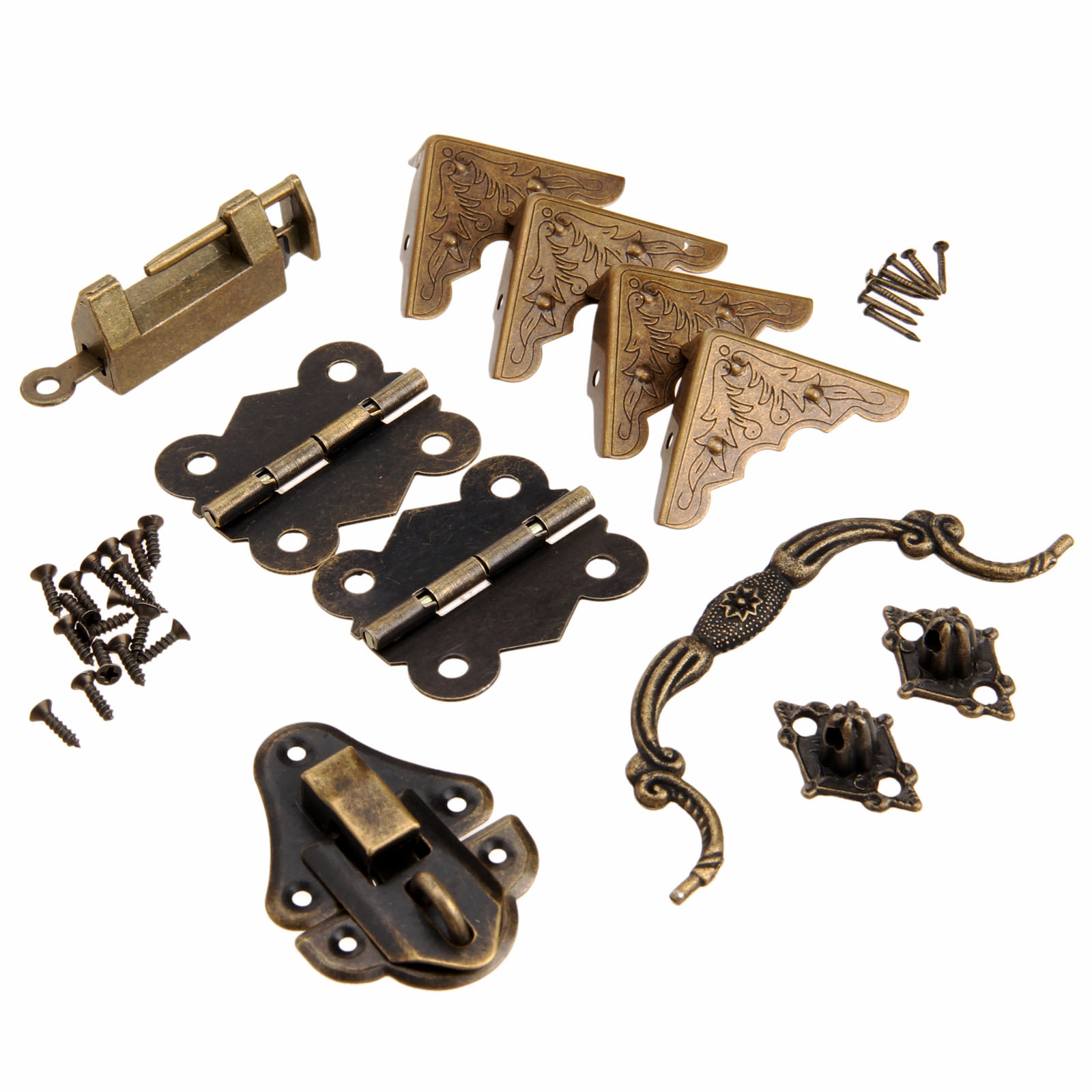 9Pcs/set Furniture Fittings Ch – Furniture Hardware Hinges Bewertung und Preis