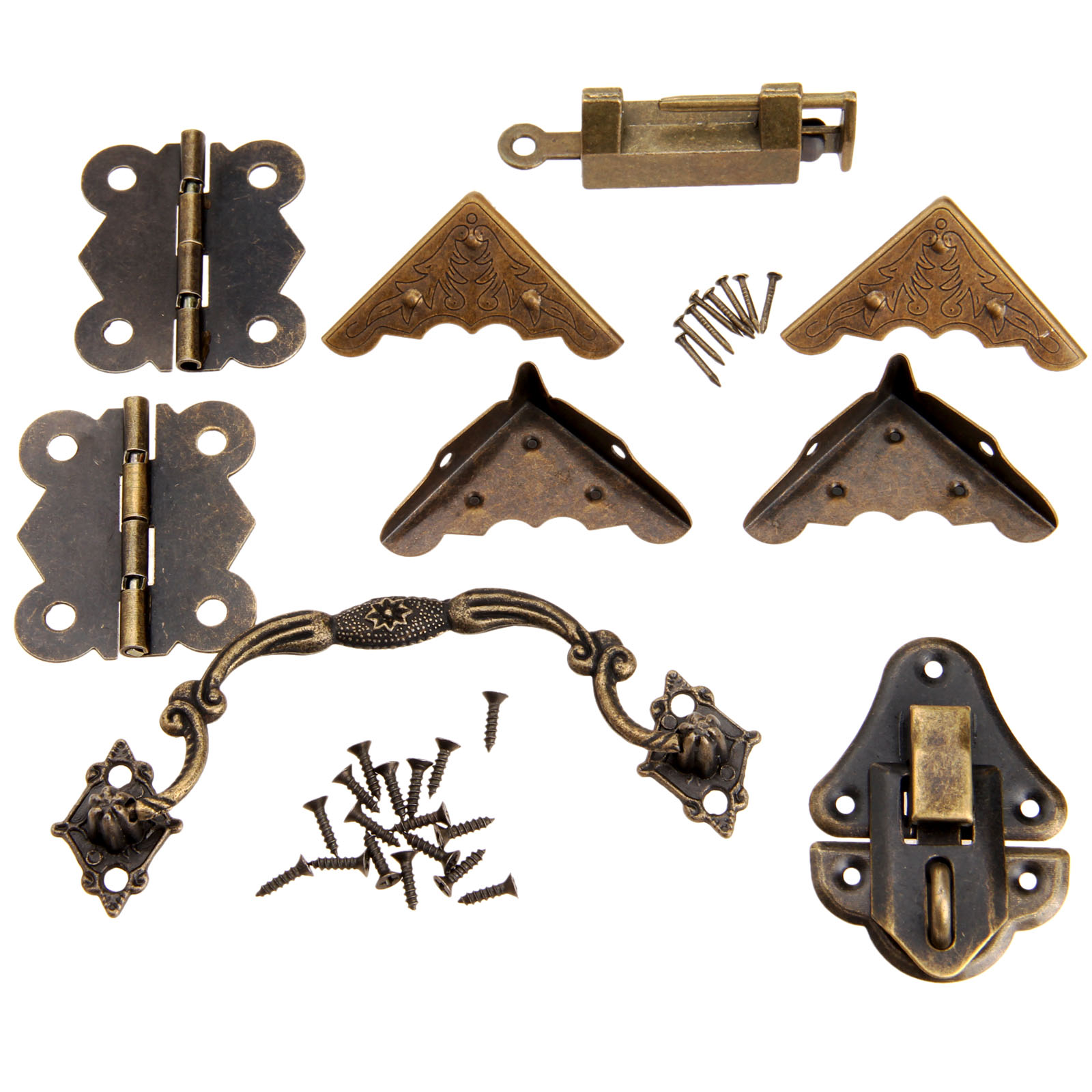 9Pcs/set Furniture Fittings Ch – Furniture Hardware Hinges Bewertung und Preis