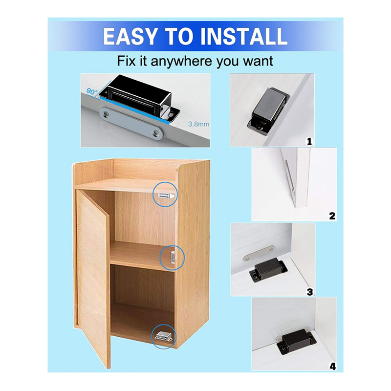 HFES 4-Pack Magnetic Door Catc – Magnetic Catch Door Bewertung und Preis